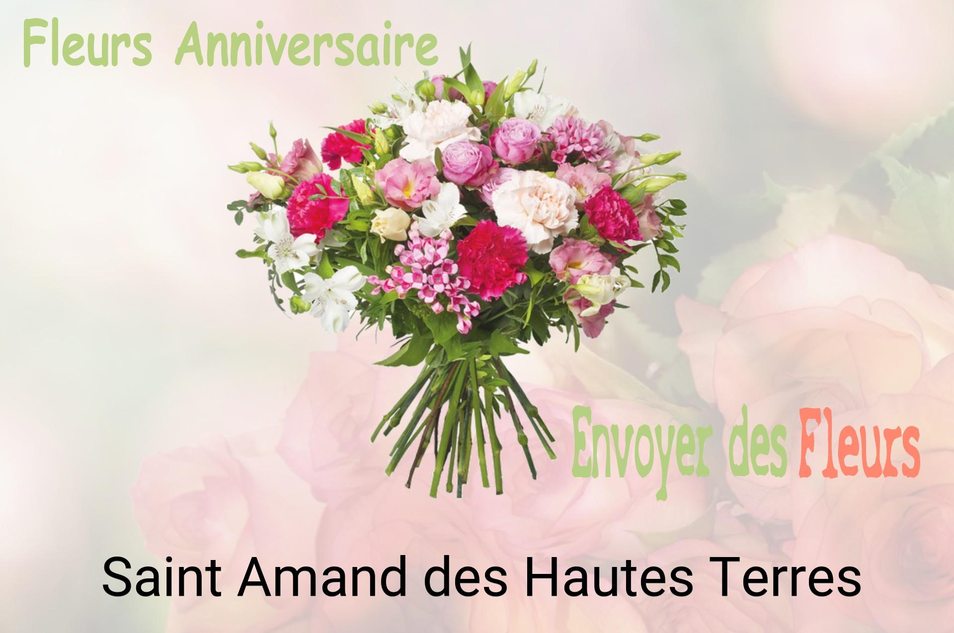 Bouquet de fleurs d’anniversaire livré à Saint-Amand-des-Hautes-Terres
