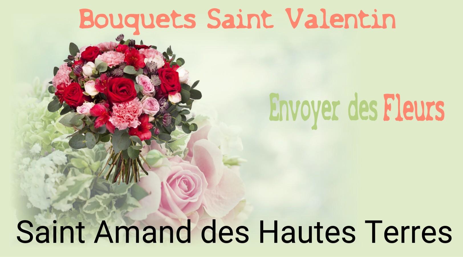 Roses de Saint-Valentin livrées à Saint-Amand-des-Hautes-Terres